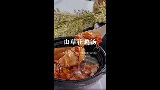 「虫草花鸡汤 Cordyceps Flower Chicken Soup I Thermomix 美善品」