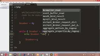 PHP Tutorials for Beginners 29 - While loop in PHP