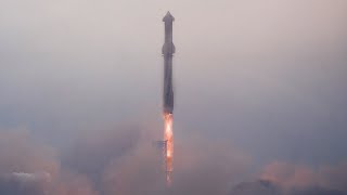 Blastoff! SpaceX Starship launches to space on 4th test flight, booster splashes