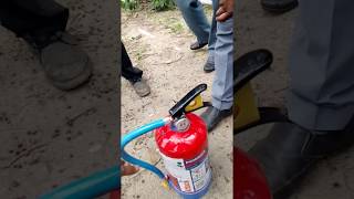 How to use fire extinguisher