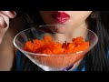 asmr tobiko eggs crunchy sounds