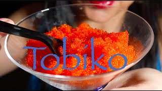 ASMR - TOBIKO EGGS! (CRUNCHY SOUNDS)