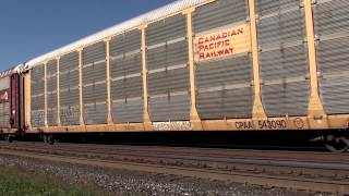 CN K4323112 (GEXR 432) with ex-Southern Pacific unit leading! 10/12/13