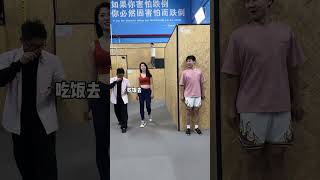 想一晚上没想通这个女人为什么会过肩摔？！#罗小龙 #过肩摔 #一套动作行云流水