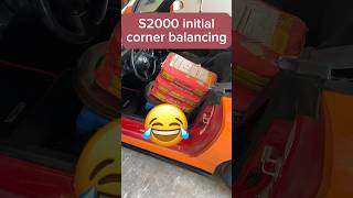 Prebalancing new S2000 coilovers #cars #auto