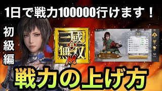 【誰でも簡単】序盤に絶対欲しい！経験値10万で戦力爆上げスタート  #三國無双 #三國無双斬 #三國