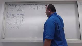 Linear Transformations : Standard Matrix : 4.9, 4.10 - Additional Solved Problems