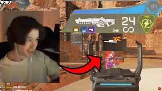 when ACEU returns to Apex \u0026 tries NEMESIS with Aim Assist for the first time!