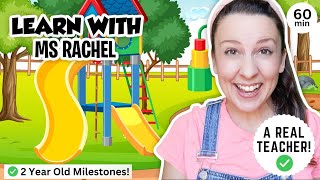 Toddler Learning  with Ms Rachel | 2 Year Old Milestones, Speech & Social Skills
