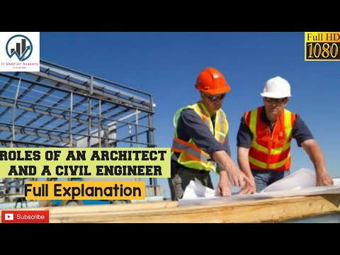 Difference Between An Architect & A Civil Engineer | Civil Engineer Vs ...