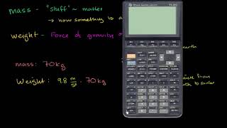 Mass & weight | Gravity | Physics | Khan Academy