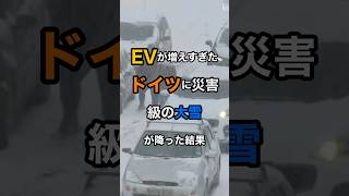 EVが増えすぎたドイツに災害級の大雪が降った結果 #BYD #ドイツ #ev