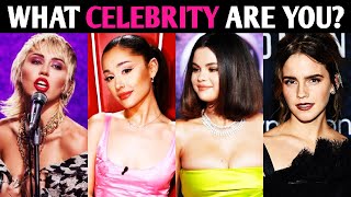 WHAT CELEBRITY ARE YOU? Famous People Personality Test Quiz - 1 Million Tests