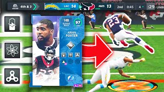 I TURNED ARIAN FOSTER INTO A **DRIBBLE GOD** with UNLIMITED STAMINA! - Madden 21 Ultimate Team
