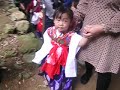 宮子姫顕彰祭（６）　神社の境内に入る時代行列