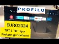 #trt1  TRT Spor EURO 2024 FREKANS GÜNCELLEME PROFİLO TV