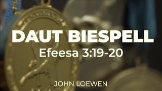 Daut Biespell: Efeesa 3:19-20