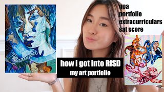 *ACCEPTED RISD ART PORTFOLIO* how i got into RISD