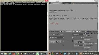 UPBGE - Keyboard & Movement without Logic Bricks Python