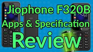 Jiophone F320B Specificatios \u0026 Apps Review By Hardware \u0026 Firmware