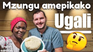 Baba Jimmy cooks ugali for the first time - Mama Jimmy was AMAZED!