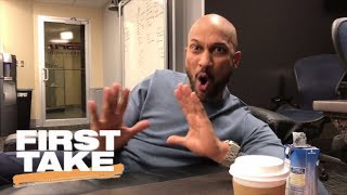 Keegan-Michael Key Does Perfect Impression Of Stephen A. Smith | First Take | ESPN