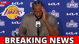 BOMBSHELL STATEMENT! LOOK WHAT KAWHI LEONARD SAID ABOUT THE LAKERS! SHOCKED THE NBA! LAKERS NEWS!