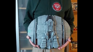 Building the studio scale Battlestar Galactica Cylon Raider by Moebius Models