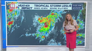 Hurricane Kirk projected path, Tropical Storm Leslie latest | Watching the tropics