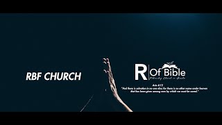 RBF Church LIVE 🔴|SUNDAY LIVE STREAM SERVICE| 01/12/2025