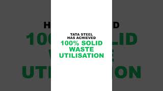 Tata Steel | Achieving 100% Solid Waste Utilisation