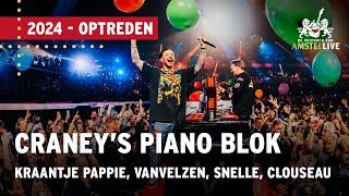 Kraantje Pappie, VanVelzen, Snelle, Clouseau | Craney’s Piano Blok | Vrienden van Amstel LIVE 2024