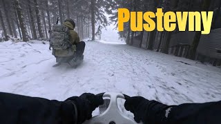 PUSTEVNY BOBOVÁNÍ - Stiga Snowracer | 4K POV