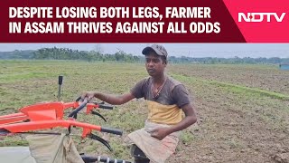 Assam News | Despite Losing Both Legs, Farmer In Assam's Gophur Thrives Against All Odds