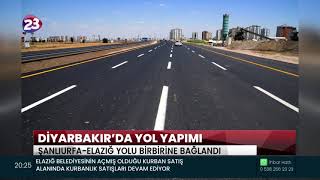 DİYARBAKIR’DA ŞANLIURFA YOLU ELAZIĞ YOLUNA BAĞLANARAKMEZOPOTAMYA CADDESİ TRAFİĞE AÇILDI