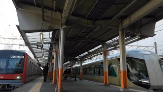 西新井駅にて【東武500系リバティ】と【東武70000系】の並び #東武500系 #東武70000系 #西新井駅