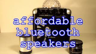 Cheap \u0026 Affordable bluetooth speaker review