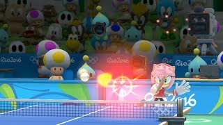 #Table Tennis( Extra Hard) Amy and Tails- Mario and Sonic at The Rio 2016 Olympic Games