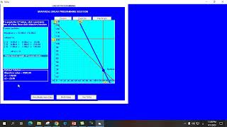 linear Programming tora Software