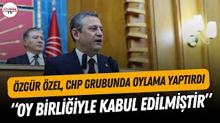 Özgür Özel'den CHP grubunda sürpriz oylama! Flaş teğmenler kararı! \