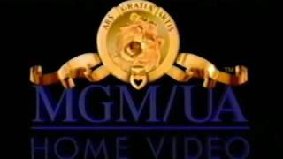 MGM/UA Home Video Rollercoaster Logo Reversed