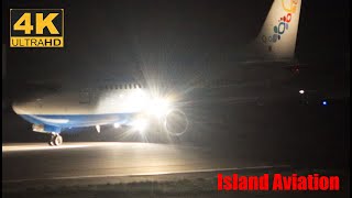 (4K) Bahamasair Boeing 737-790(WL) Arrival/Departure from St. Kitts from Miami Int'l Airport !!!