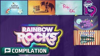 (COMPILATION) Equestria Girls Rainbow Rocks (ALL SHORTS)