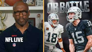 NFL LIVE | "Fernando Mendoza will be Raiders’ starting QB to begin season" - Riddick on LV battle QB