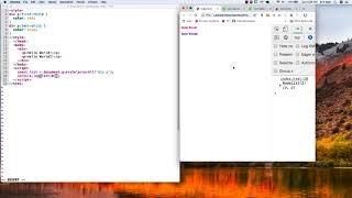 DOM: Using querySelector and querySelectorAll
