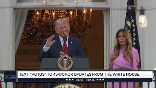 President Trump and the First Lady Deliver Remarks at the Congressional Picnic