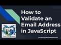 How to Validate an Email Address in JavaScript | Email Validation in JS