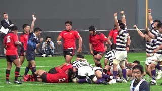 【札幌決戦】関東大学春季大会 明治劇的勝利！ 帝京戦【肉弾戦】