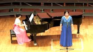 2014 香島校友會會慶音樂會 女聲獨唱「小河淌水」