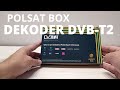 Polsat Box dekoder DVB-T2 z dostępem do płatnych kanałów sportowych i informacyjnych